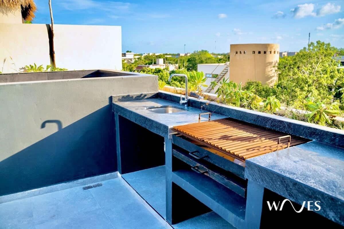 Great Located Ph With Private Pool By Waves Management Hébergement de vacances Tulum